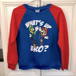 Super Mario youth sweatshirt